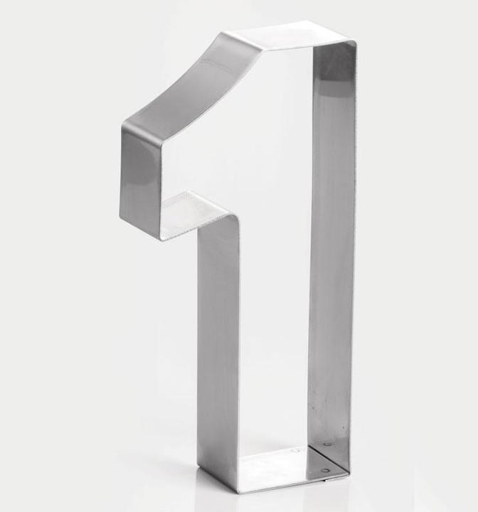 Produktbild Martellato Backrahmen Zahl 1, 30 cm