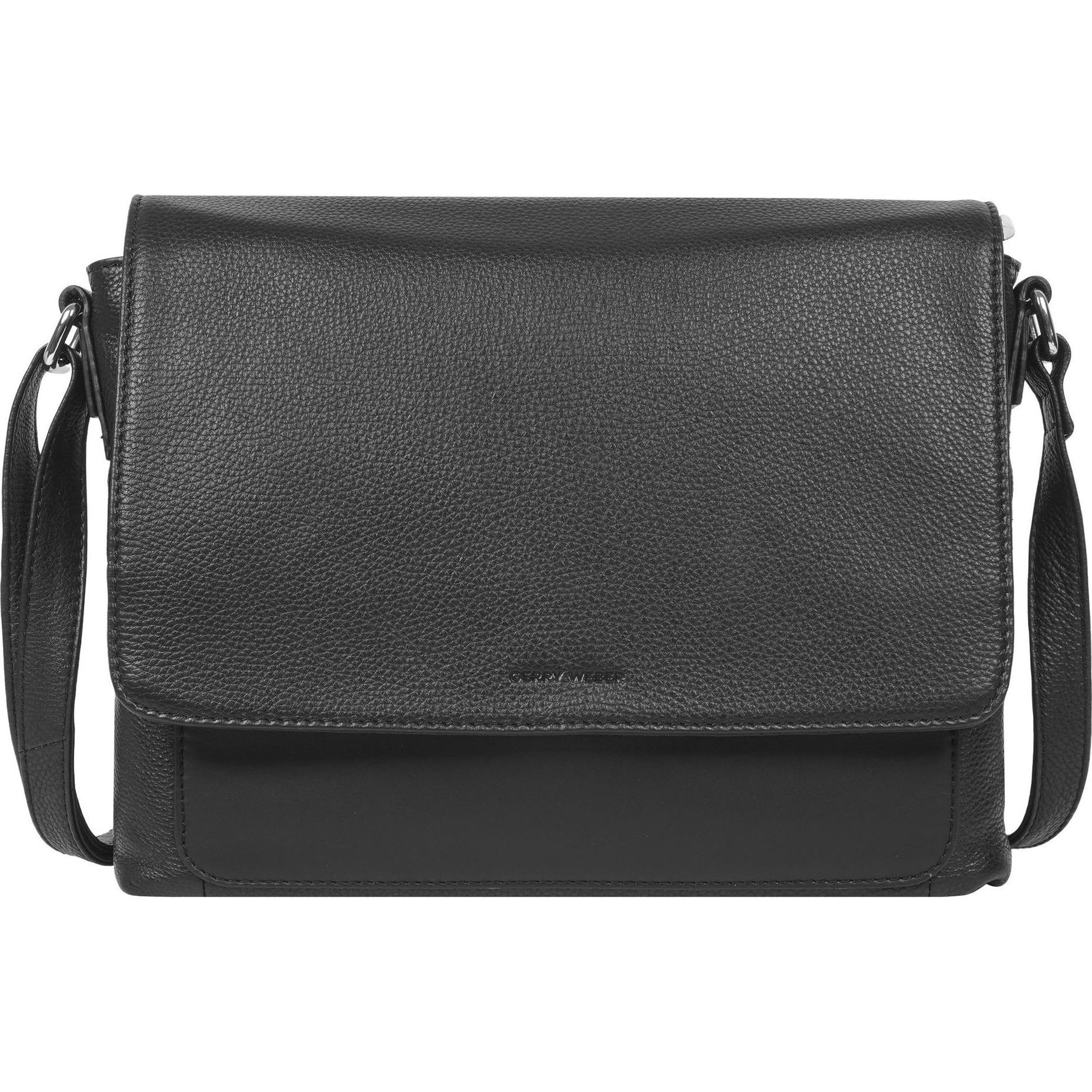 Gerry Weber, Handtasche, ascona shoulderbag mhf, Schwarz