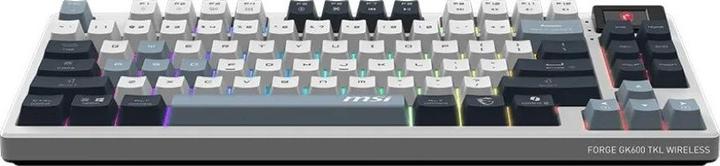 Produktbild MSI PER KEY FORGE GK600 TKL W SKY US (S11-43USP01-HH9) (US, Kabelgebunden)