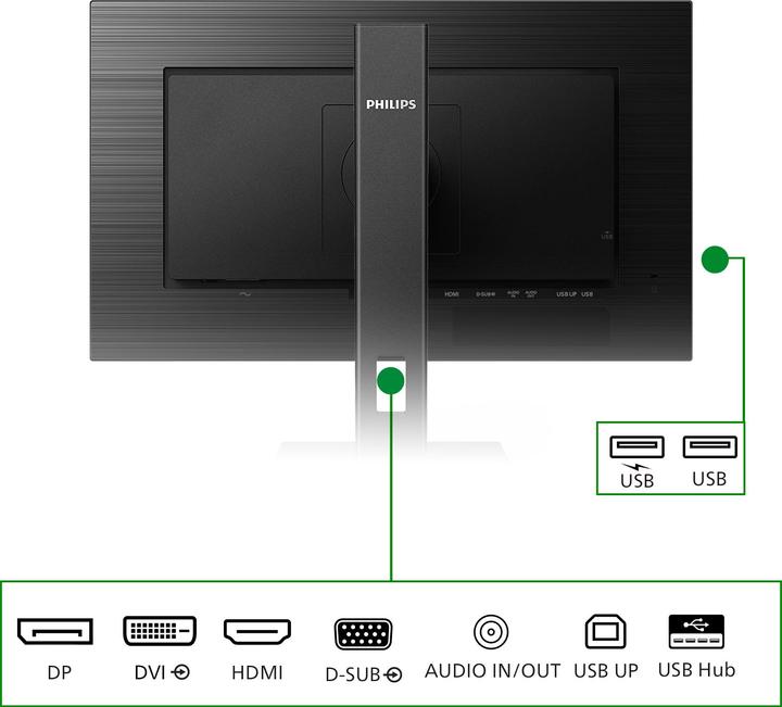 Actual product image Philips 242B1G/00 (1920 x 1080 pixels, 23.80")