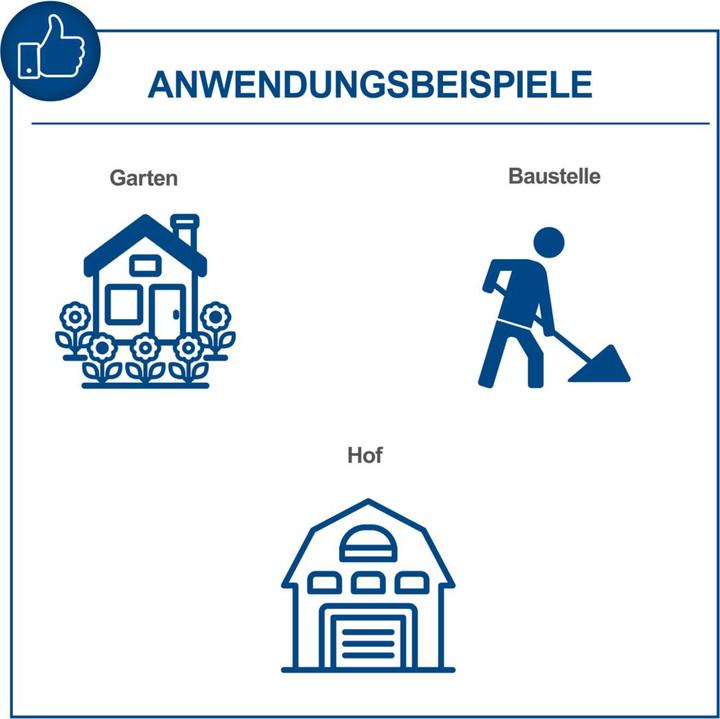 Produktbild Scheppach VS1000 (Benzinbetrieb)