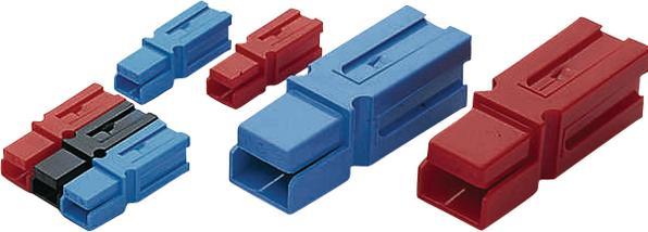 Anderson Power Products Gehäuse, Ohne Gender, 75A, Schwarz, Pole - 1