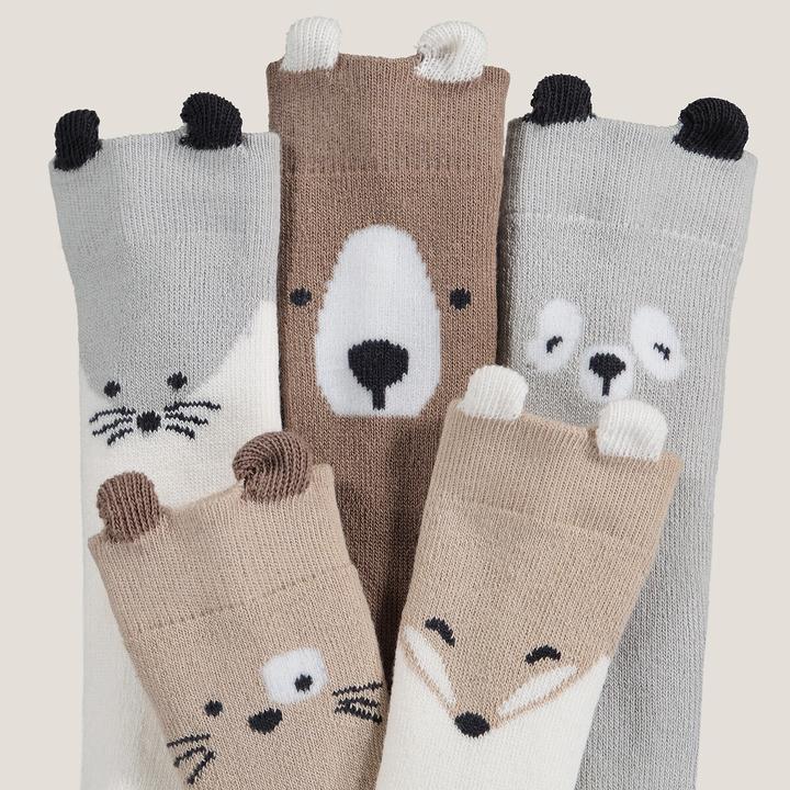 Actual product image La Redoute Collections Socks (5-pack, 19 - 22)