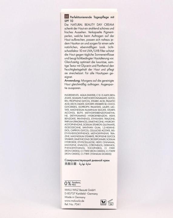 Produktbild Malu Wilz Natural Beauty Day Cream Prime Time