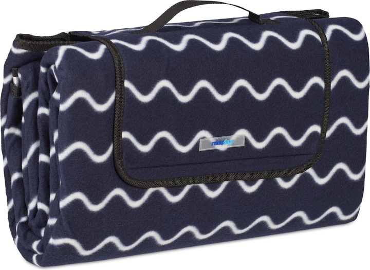 Actual product image Relaxdays Picnic blanket