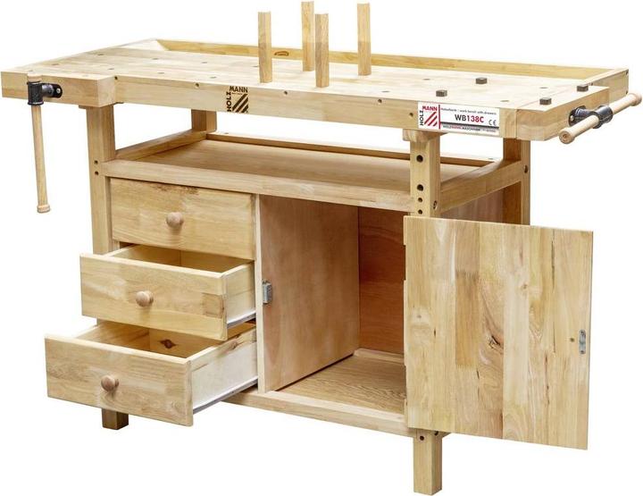 Produktbild Holzmann Hobelbank WB138C (62 cm, 138 cm)