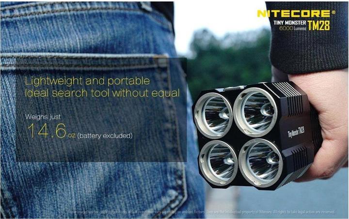 Produktbild Nitecore TM28 - 6000 Lumen (14.20 cm, 6000 lm)