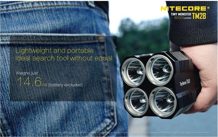 Produktbild Nitecore TM28 - 6000 Lumen (14.20 cm, 6000 lm)