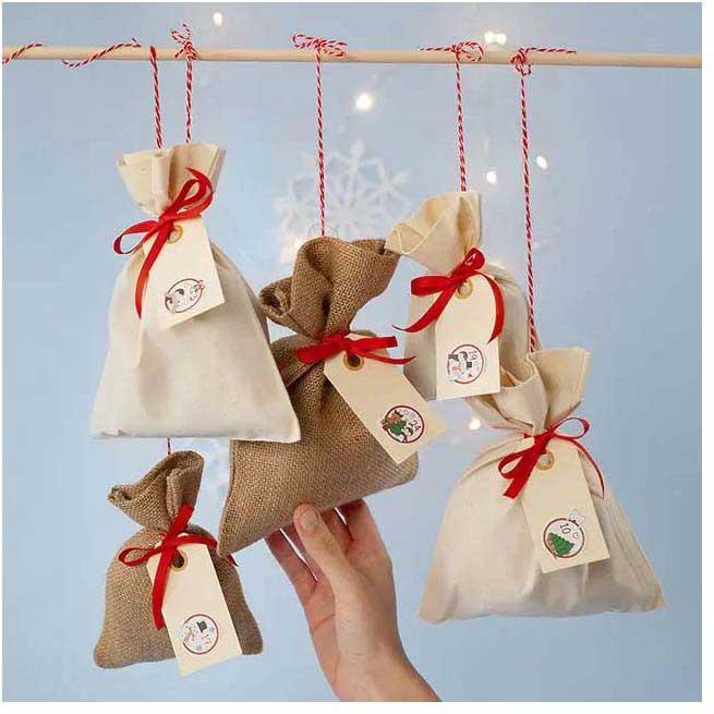 Produktbild Creativ Company Jutebeutel (4x)