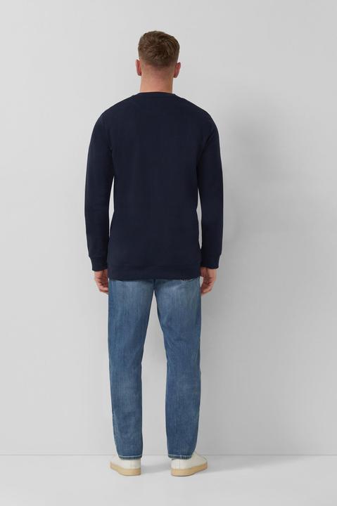 Produktbild s.Oliver Sweatshirt Weiches Sweatshirt mit Artwork im Relaxed Fit (XL)