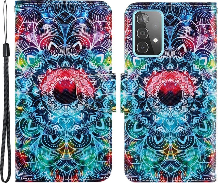 Produktbild Cover-Discount Galaxy A53 5G - Leder Hülle Mandala (Samsung Galaxy A53 5G)