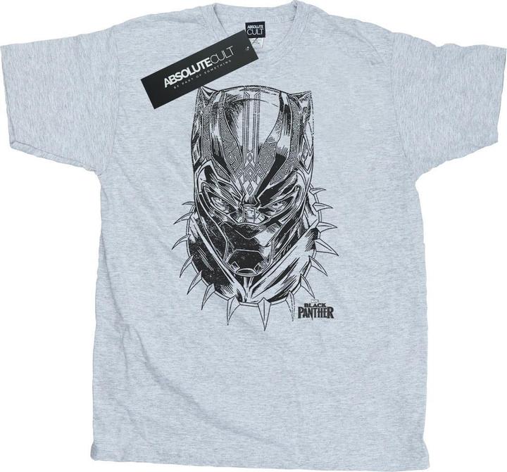Immagine prodotto Maglietta Uomo Black Panther Spray Headshot (3XL)