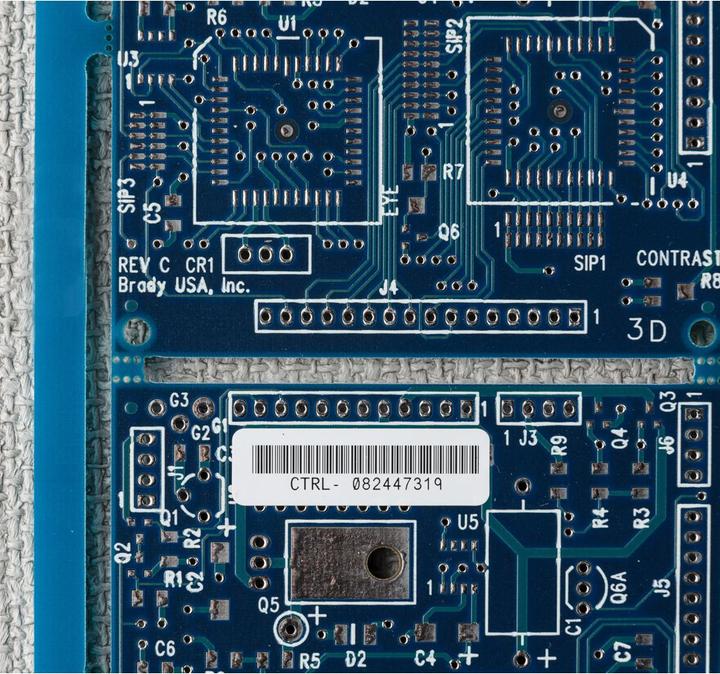 Actual product image Brady Thermal Transfer Printable (3.18 cm)