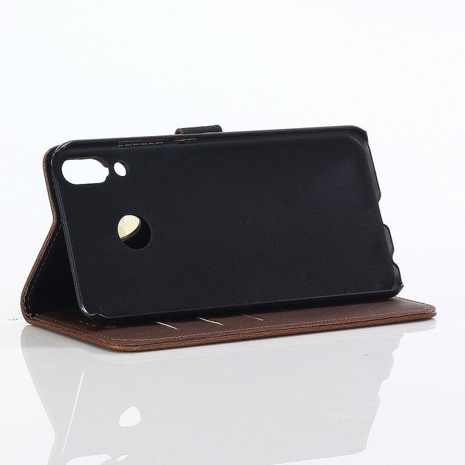 Actual product image MU Classic Crazy Horse Leather Cover (Asus Zenfone 5Z)