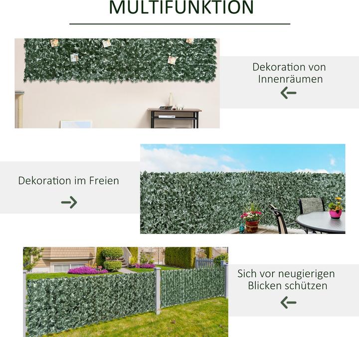 Actual product image Outsunny Artificial hedge (240 cm)