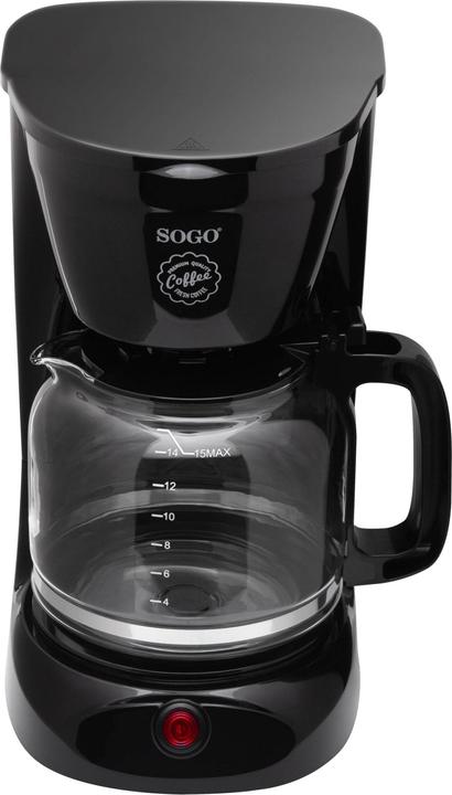 Actual product image Sogo DRIP COFFEE MAKER WITH GLASS JAR, - 1,8L - 950W