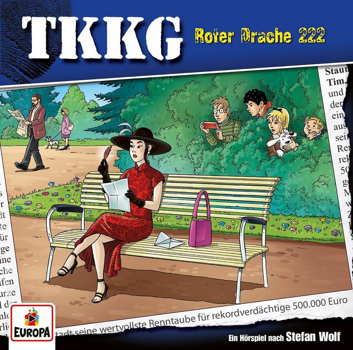 Actual product image TKKG 222 - Red Dragon (German)