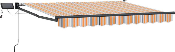 Anthrazit, Blau, Orange