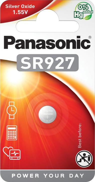 Actual product image Panasonic Silver Oxide SR927 (1 pcs., SR57, 60 mAh)