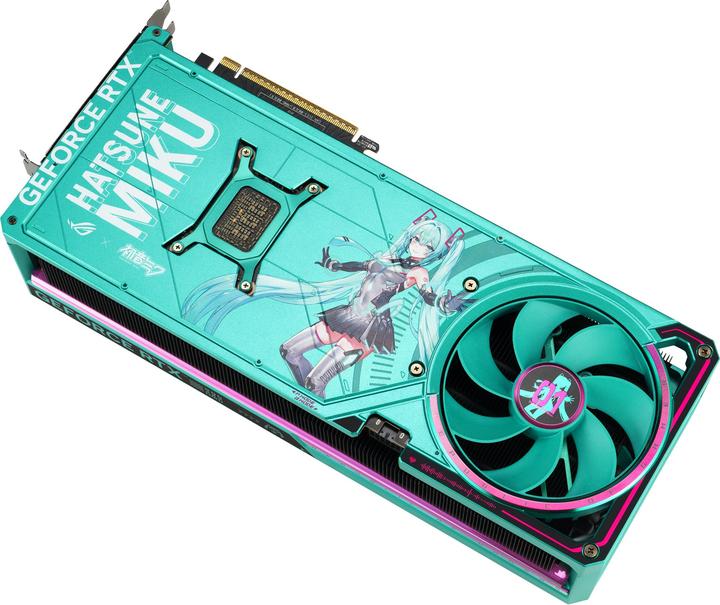 Actual product image ASUS ROG Astral GeForce RTX 5080 Hatsune Miku Edition (16 GB)