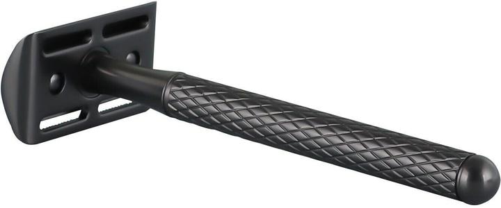 Actual product image Beldura Matte Black Straight Razor with Stand