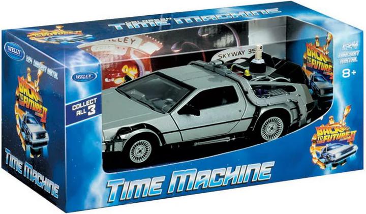 Actual product image Welly Zurueck in die Zukunft II Diecast Modell 1/24 81er DeLorean