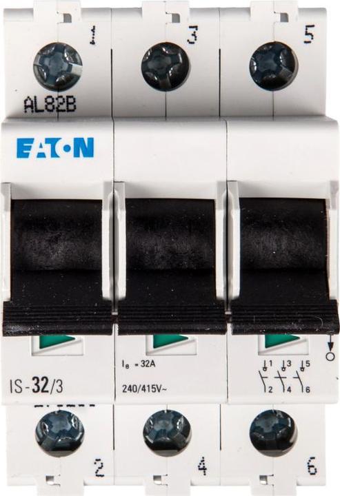 Image du produit Eaton Interrupteur principal 3p 400V 32A