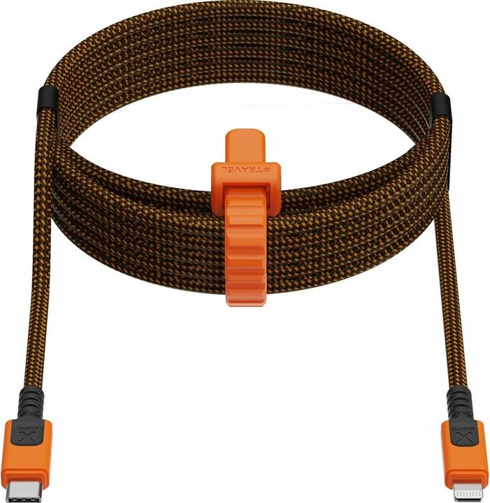Image du produit Xtorm USB-C -> Lightning 1.5m Xtreme cable orange black (1.50 m, 60 W)