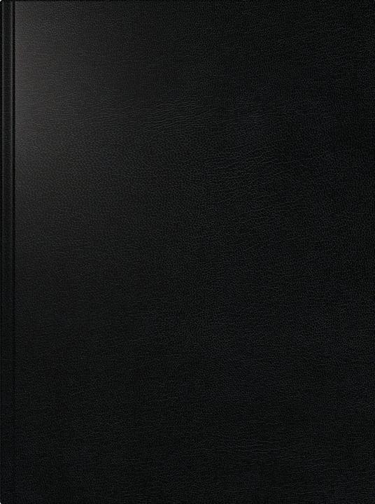 Produktbild rido/idé 7026003907 Buchkalender Mod. Mentor 2027 A5, Kunststoff, schwarz (A5)