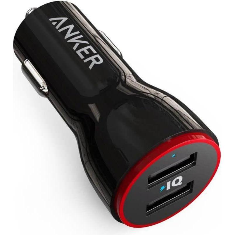 Anker PowerDrive 2, Auto Adapter, Schwarz