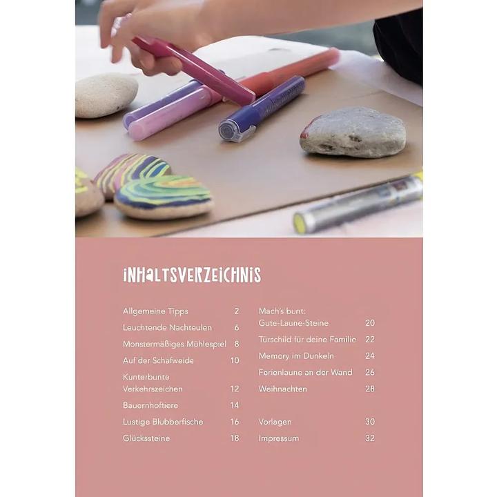 Image du produit Topp Set créatif - Peindre des pierres