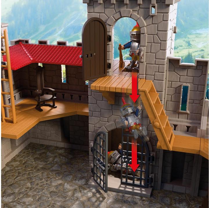 Actual product image Playmobil XXL knight's castle with drawbridge (72112, Playmobil Knight Rider)