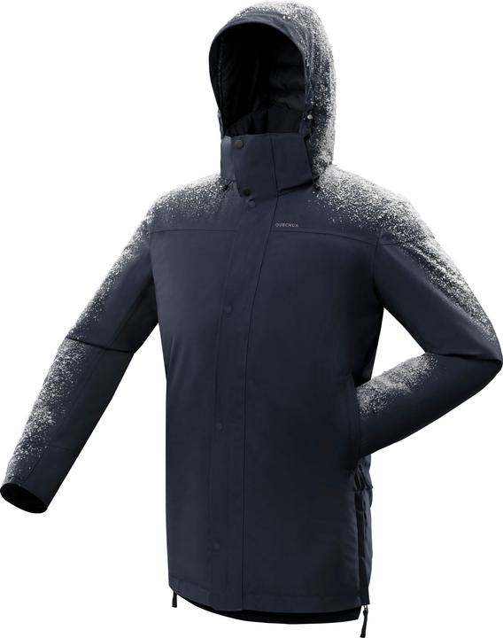 Produktbild Quechua Parka Winterjacke Herren warm bis -10 °C wasserdicht Winterwandern - SH500 blau (3XL)