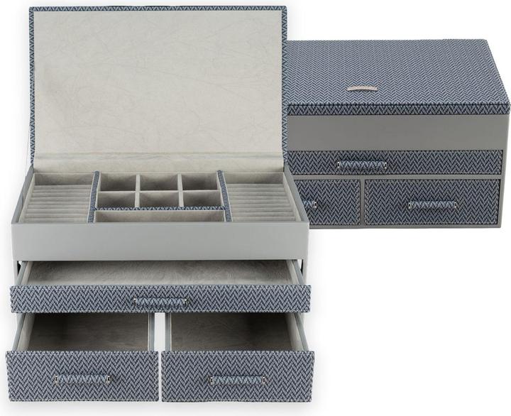 Image du produit Windrose 803961.07 - Boîte à bijoux grande Calma gris