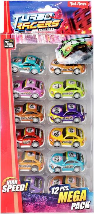 Actual product image Toi-Toys Turbo Racers Set