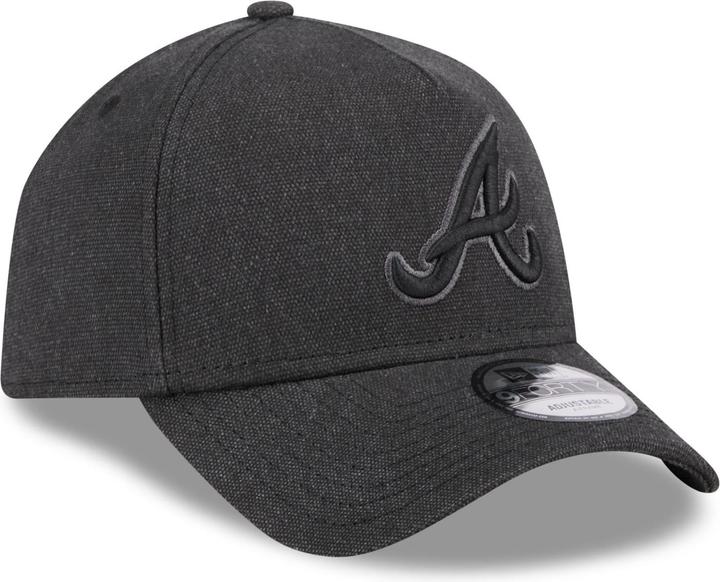 Image du produit New Era A-Frame Trucker Lin Cap - Atlanta Braves noir (Taille unique)