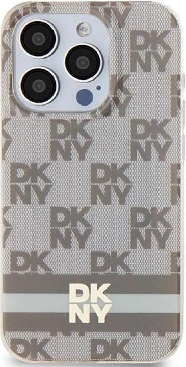 Image du produit DKNY DKHMP13LHCPTSE iPhone 13 Pro / 13 6.1" beżowy/beige hardcase IML Checkered Mono Pattern & Print (Apple iPhone 13, Apple iPhone 13 Pro)