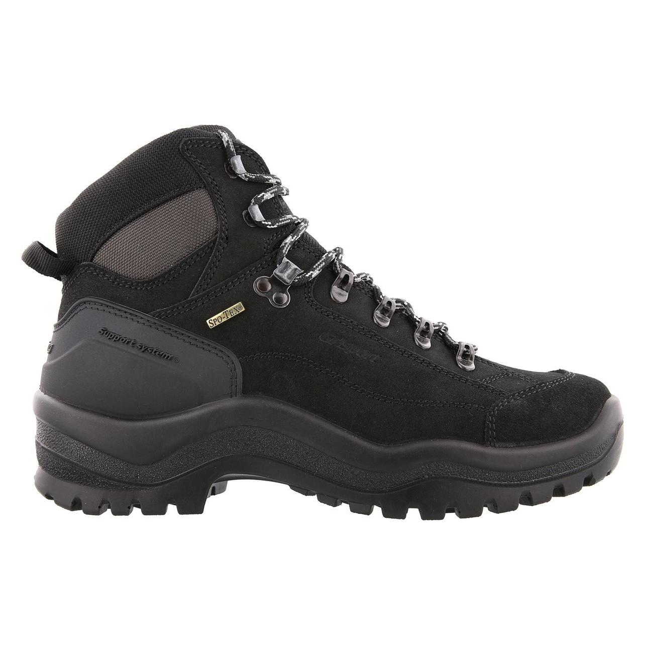 GriSport, Vrouwen, Wandelschoenen, Bergen Mid Unisex Wandelschoenen - Black (12200-01) (41), Zwart