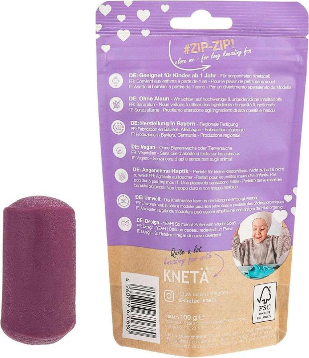 Produktbild Knetä Bag Flieder 100g