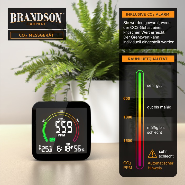 Produktbild Brandson CO2 Detector