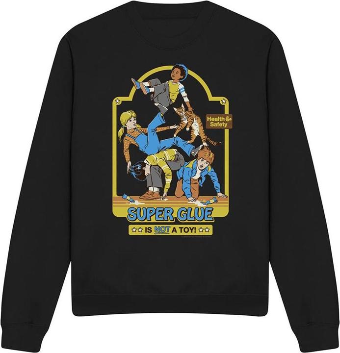 Produktbild Steven Rhodes Superglue Is Not A Toy Sweatshirt (XXL)