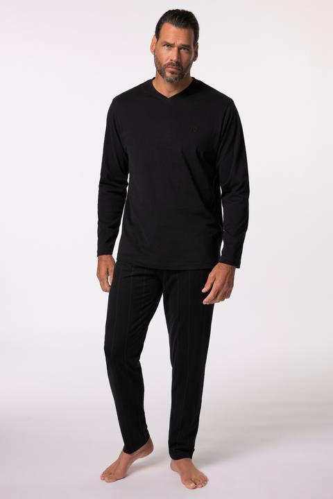 Produktbild JP1880 JP 1880 Schlafanzug, Zweiteiler, Langarmshirt, Streifenhose (XXL)