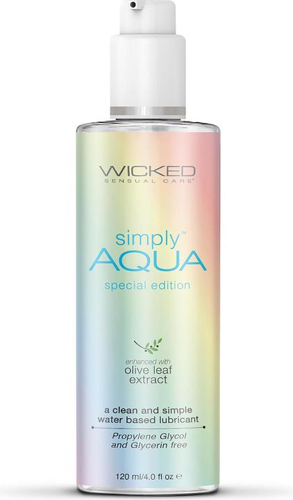 Produktbild Wicked Sensual Care Simply Aqua Special Edition Lubricant 120 ml Transparent (120 ml)