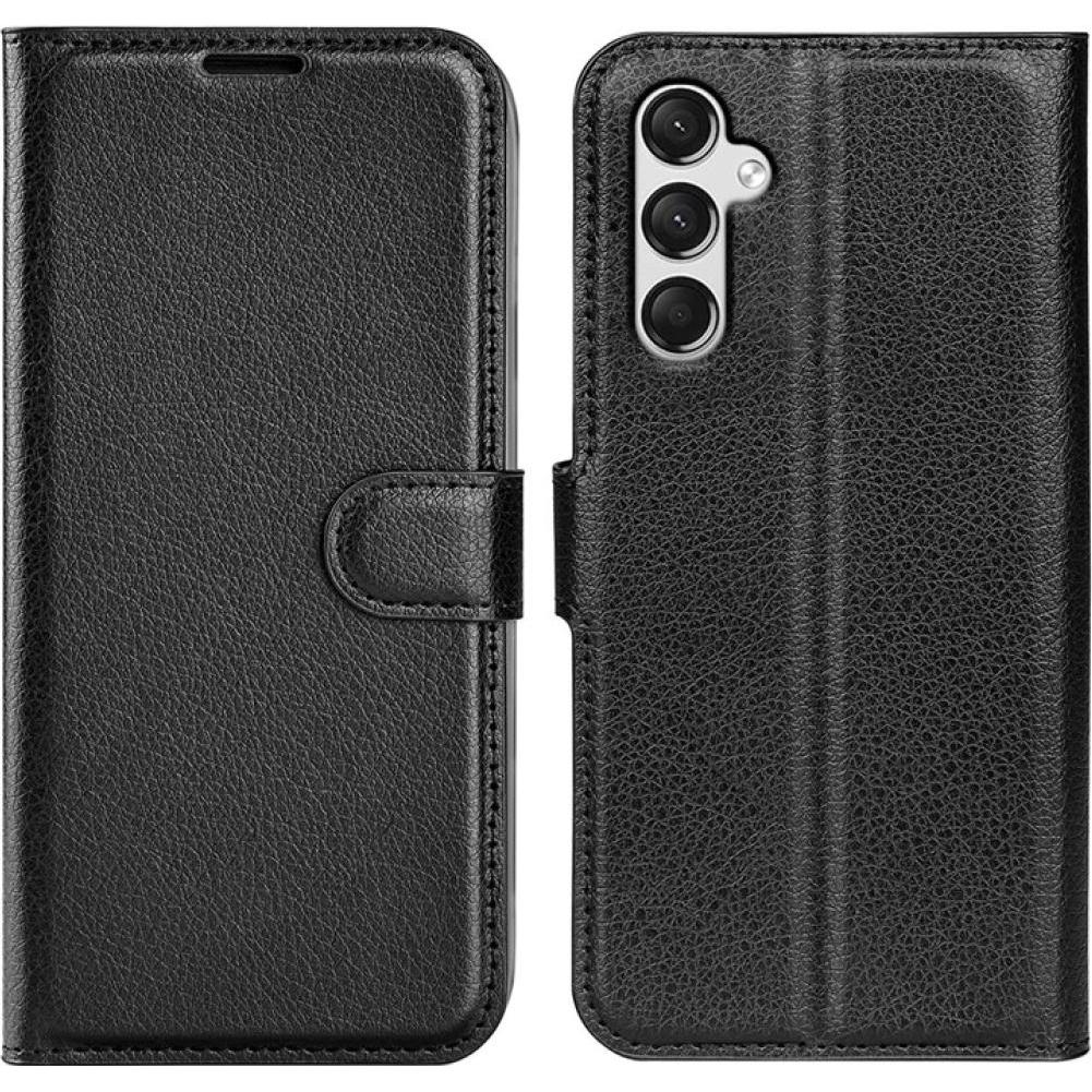 Thumbnail - Screenguard Leather Guard (Samsung Galaxy A25 5G), Smartphone Hülle, Schwarz