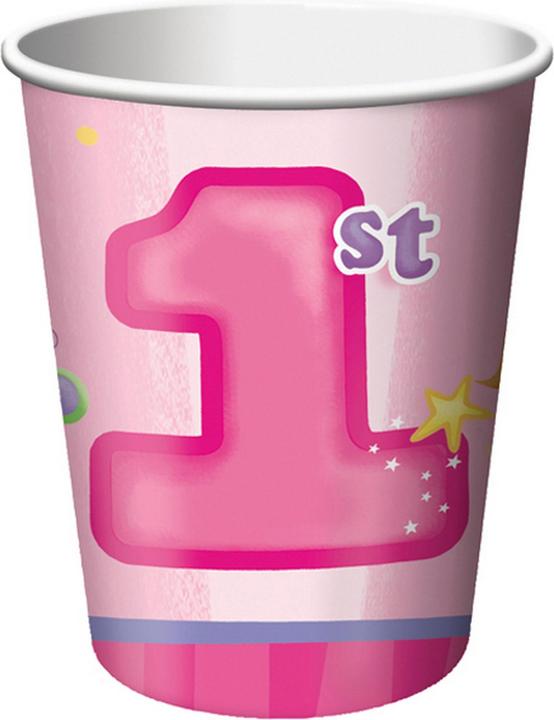 Immagine prodotto Creative Party Bicchiere di carta Fun At 1 con scritta 1st 8 pezzi (8 x)
