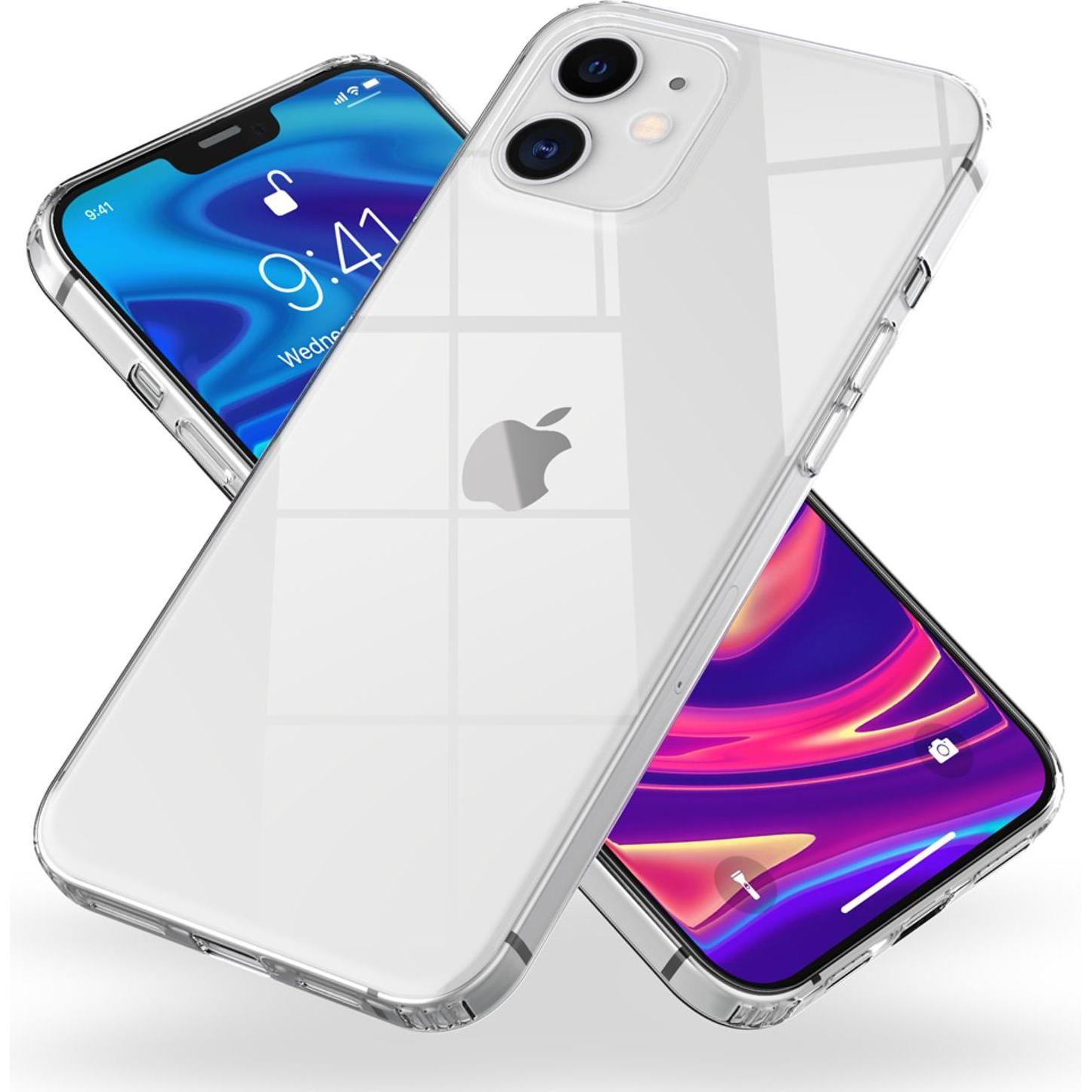 Nalia Hardcase (Apple iPhone 12 mini), Smartphone Hülle, Transparent