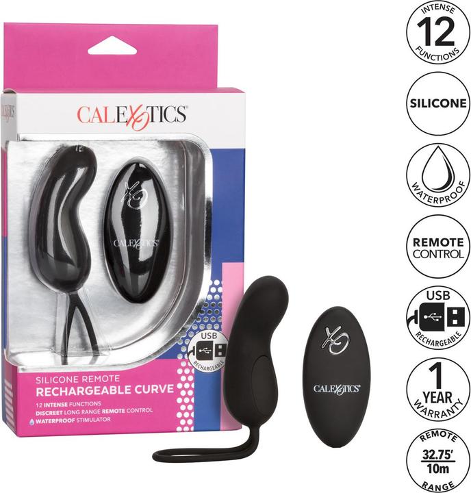 Image du produit CalExotics Courbe de télécommande rechargeable en silicone