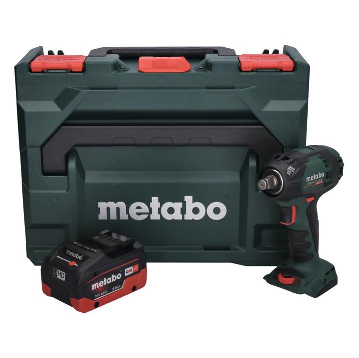 Produktbild Metabo SSW 18 LTX 300 BL Akku Schlagschrauber 18V 480Nm 1/2" Brushless ( 602395840 ) + 1x Akku 8,0Ah