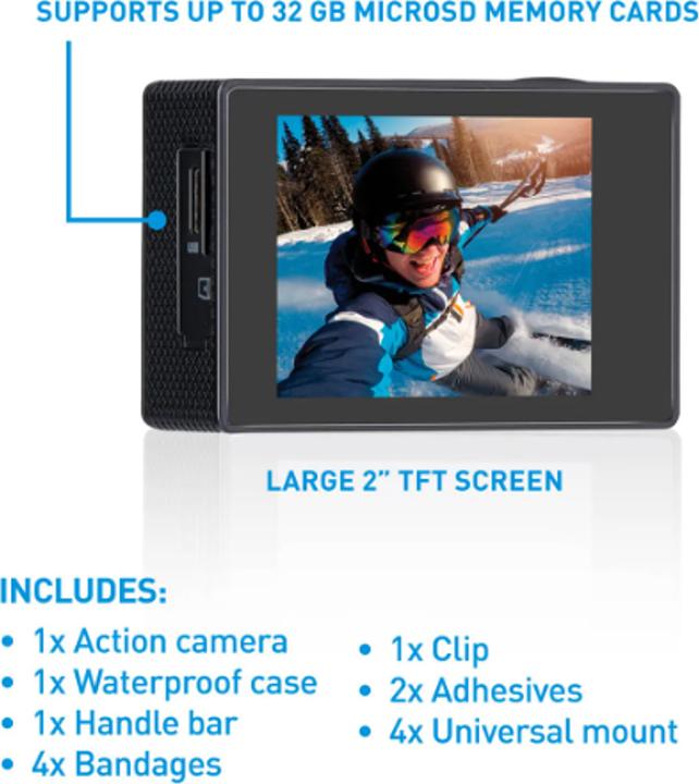 Actual product image Grundig Action cam HD 720P (30p)