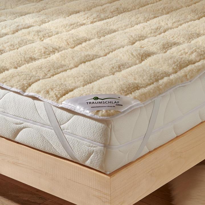 Image du produit Traumschlaf Surmatelas Nature en laine d'agneau (140 x 200)
